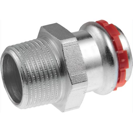 Szénacél press (V) menetes csatlakozó 28- 1" KM 1562045008