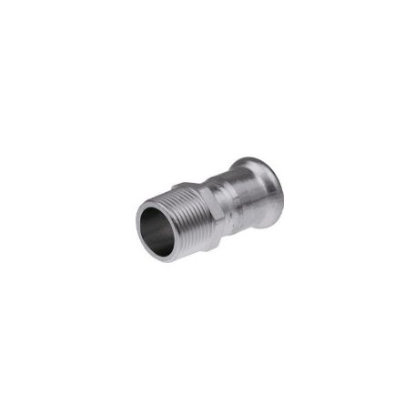Szénacél press INOX (M) menetes csatlakozó 22-1/2" KM 1609045009