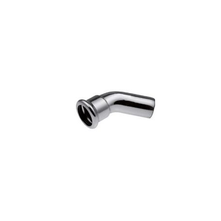 Szénacél press INOX (M) ív 22 45° KB 1609068075