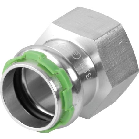 Szénacél press INOX (V) menetes csatlakozó 35-5/4" BM 1662044009