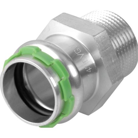 Szénacél press INOX (V) menetes csatlakozó 15-1/2" KM 1662045000