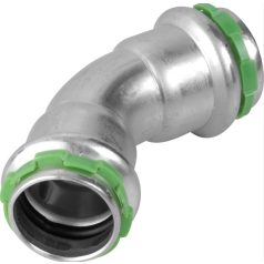 Szénacél press INOX (V) ív 15 45° BB 1662303000