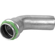 Szénacél press INOX (V) ív 18 45° KB 1662325001