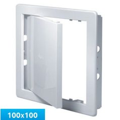 Awenta szervizajtó 100x100 fehér DT22