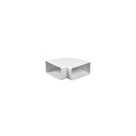 Awenta PVC könyök lapos 60x204mm/90° vízszintes