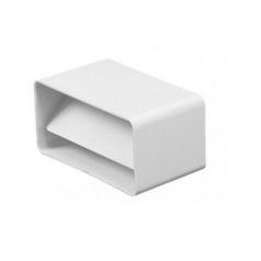Awenta PVC csőtoldó visszacsapóval lapos 55x110mm