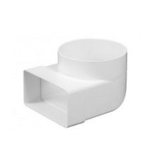   Awenta PVC átalakítóidom könyök 100-55x110 függőleges KP55-23
