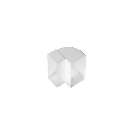 Awenta PVC könyök lapos 55x110mm/90° függőleges