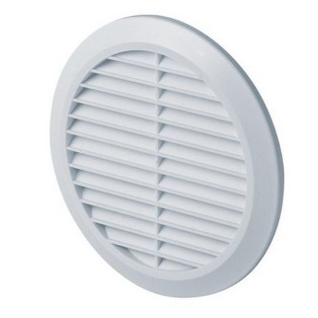 Awenta PVC szellőzőrács kerek fali 150 rovarhálóval T23