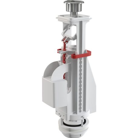 Alcaplast öblítőszelep monoblokkos wc-hez dupla gombbal 315-450mm A08A