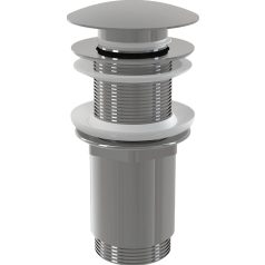   Alcaplast CLICK/CLACK mosdó leeresztő 5/4", túlfolyó nélkül, fém, nagy dugóval A395