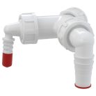 Alcaplast dupla csonk 1"-8-23 P149