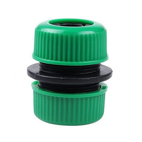 Locsoló tömlőösszekötő műanyag univerzális mindkét oldala 1/2"-3/4"