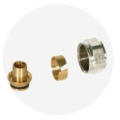 APE csatlakozó roppantógyűrűs 16x2-1/2" BM 985P