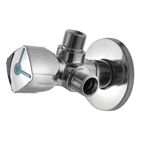 Arco Twin mosógéptöltő iker sarokszelep 1/2"-3/4"-3/4"