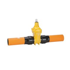 AVK Tolózár PE hegtoldatos D110 gázra PE100 SDR11