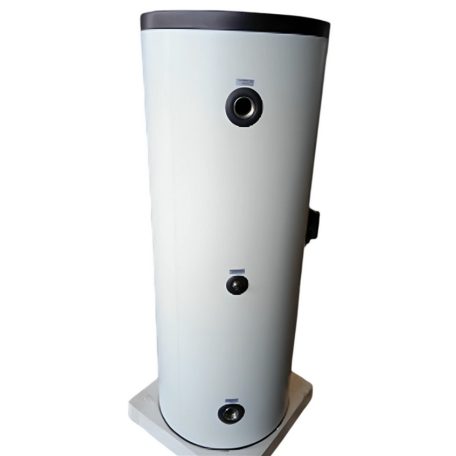 BRH puffertartály 100l rozsdamentes, hőszigetelés 5cm csonkok BM:4x6/4" 1x5/4", 2x1/2" falra is szerelhető