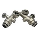 BRH szivattyúcsatlakozó osztóhoz, hőmérővel 6/4" szivattyúhollander, 1" testtel 224