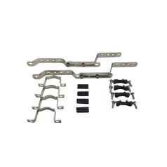 Osztóhoz konzol 1"-os gumis állítható magassággal