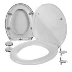   BRH SITZ wc ülőke lecsapódás mentes fehér rozsdamentes zsanérral