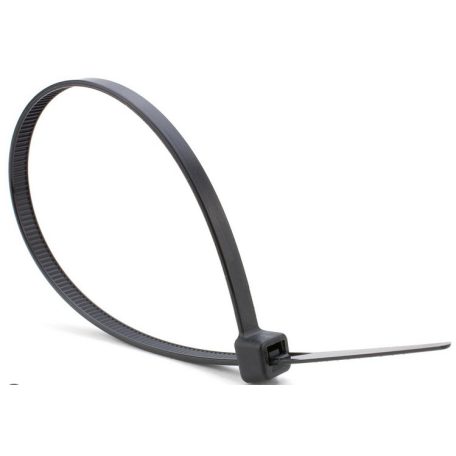 Gyorskötöző Cobra 3,6x200 fekete 100db/csomag