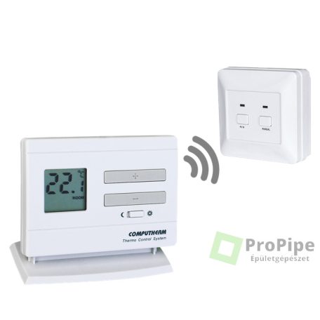 Computherm Q7RF szobatermosztát vezeték nélküli, programozható