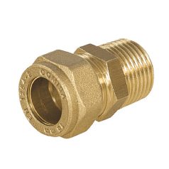 Vörösrézhez roppantógyűrűs csatlakozó 15-1/2"KM