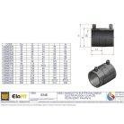 Kpe elektrofitting karmantyú 160 PE100 SDR11 E0100010160000000110