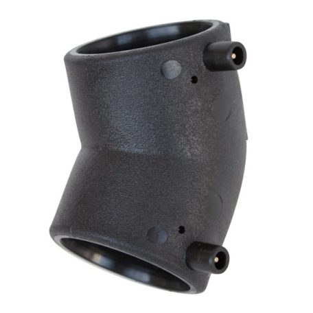Kpe elektrofitting könyök  75/45° PE100 SDR11 E0100020075000045110