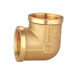 Sárgaréz könyök BB    3/8"