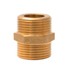   Sárgaréz közcsavar KK   3/4" 31mm hosszú nagy tömítőfelülettel