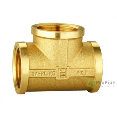 Sárgaréz T idom 5/4"