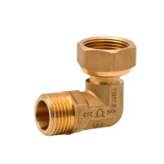   Sárgaréz hollandi szűkítő nélkül sarok 3/4"-3/4" KB CH34MF