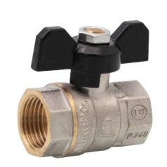   Golyóscsap sárgaréz pillangó karos 1/2" BB ER-DFF12A