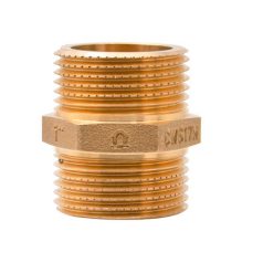   Sárgaréz közcsavar KK  1" 40mm hosszú nagy tömítőfelülettel