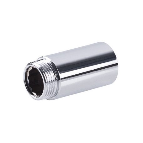 Sárgaréz csaptoldó krómozott erősített 1/2" 15mm