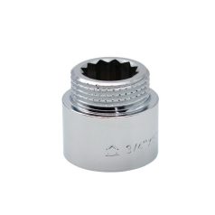 Sárgaréz csaptoldó krómozott erősített 3/4" 20mm