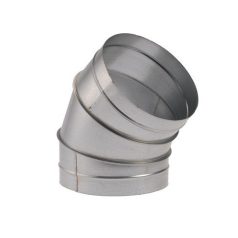 Légtechnikai HG könyök 45° idom DN125