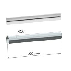 Ghidini 844 Csőszifonhoz toldó peremes D32x250mm