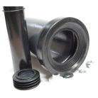 HAAS fali WC bekötőkészlet 90/110 fehér 3287