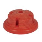 Hawle 0601-1600-02 Elzárósapka Műanyag piros  DN 80  PA6-30GF