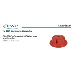  Hawle 0601-1600-02 Elzárósapka Műanyag piros  DN 80  PA6-30GF