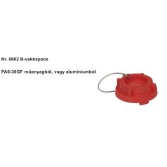   Hawle 0602-1500-10 B-vakkapocs Műanyag. bowdennel  D75 PN10 PA6-30GF