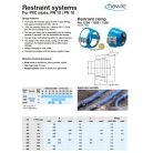 Hawle 1254-2628-10 Húzásbiztosító bilincs tok-cső  DN200-D225 PN10 GGG