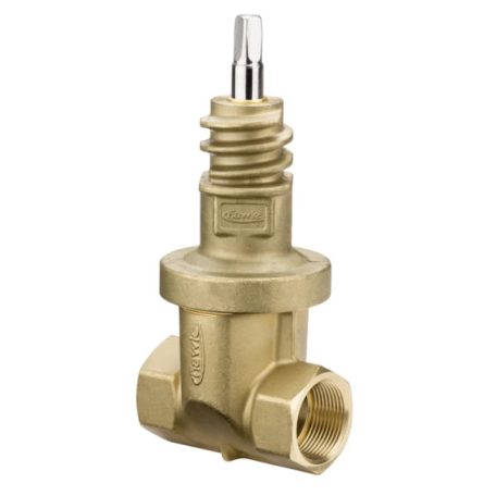 Hawle 2510-0900-30 Házi főelzáró tolózár BB menettel 5/4" PN16 CU