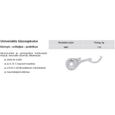 Hawle 3461-1622-00 Tűzcsapkulcs - univerzális (racsnis) ST