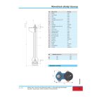 Hawle 5244-1661-10 Altalaji tűzcsap DN 80 L1250 PN10