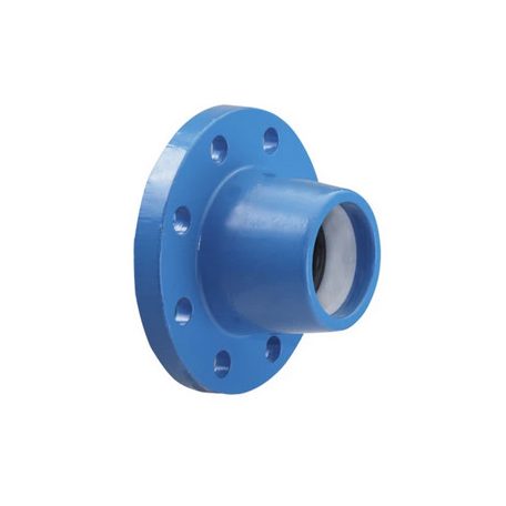 Hawle 5500-2225-30 ISO karima PE csőre  DN150-D160 PN10 GGG