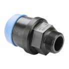 Hawle 6120-0900-30 ISO fitting külső menettel KM  D40-5/4" PN16 POM