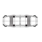 Hawle 6320-0300-30 ISO fitting csőösszekötő tok-tok D20 PN16 POM